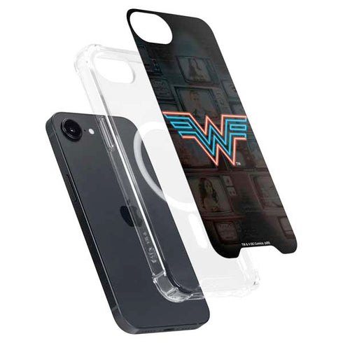 Wonder Woman 1984 (2020) Neon Logo iPhone 16e MagSafe Case