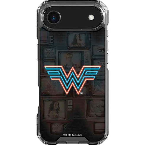 Wonder Woman 1984 (2020) Neon Logo iPhone 17 Air Clear Case