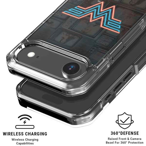 Wonder Woman 1984 (2020) Neon Logo iPhone 17 Air MagSafe Case