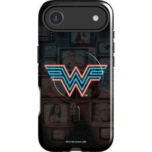 Wonder Woman 1984 (2020) Neon Logo iPhone 17 Air Magsafe Impact Case