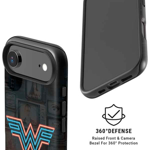 Wonder Woman 1984 (2020) Neon Logo iPhone 17 Air Magsafe Impact Case