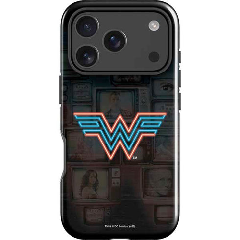 Wonder Woman 1984 (2020) Neon Logo iPhone 17 Pro Impact Case