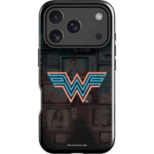 Wonder Woman 1984 (2020) Neon Logo iPhone 17 Pro Max Impact Case
