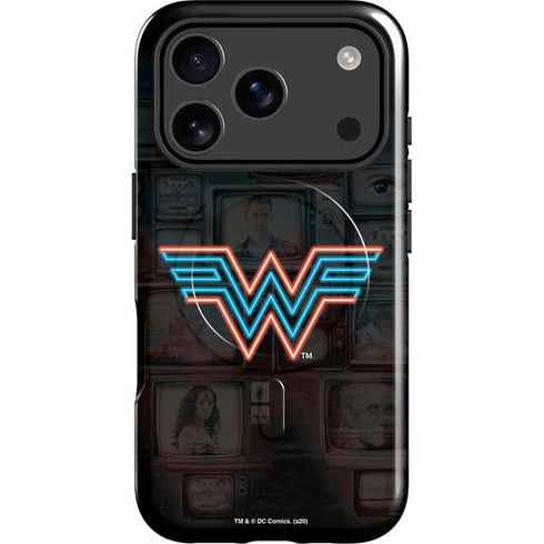 Wonder Woman 1984 (2020) Neon Logo iPhone 17 Pro Max Magsafe Impact Case