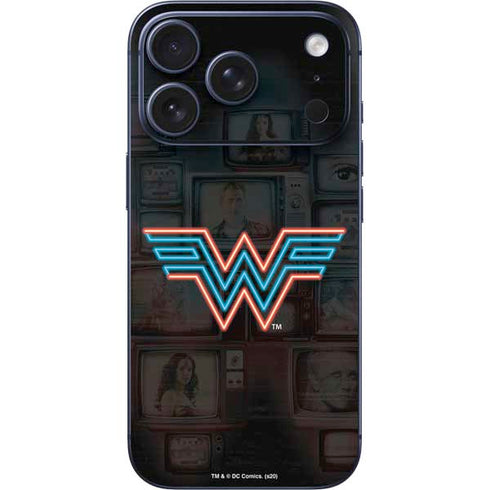 Wonder Woman 1984 (2020) Neon Logo iPhone 17 Pro Skin
