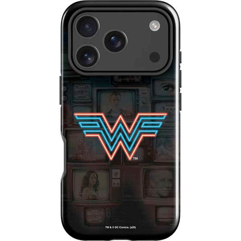 Wonder Woman 1984 (2020) Neon Logo iPhone 18 Pro Impact Case