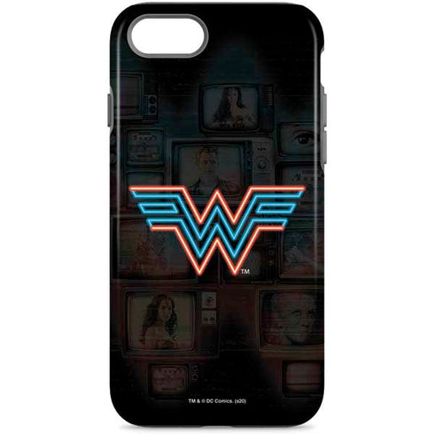Wonder Woman 1984 (2020) Neon Logo iPhone Cases