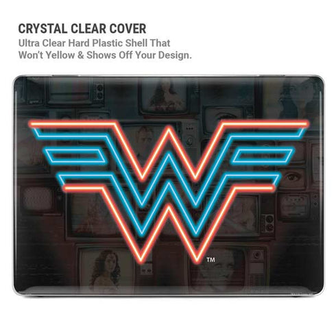 Wonder Woman 1984 (2020) Neon Logo MacBook Pro 14in (2021-24) Case plus Skin