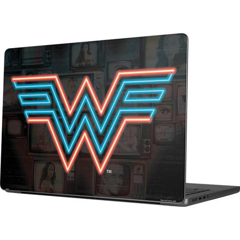 Wonder Woman 1984 (2020) Neon Logo Apple MacBook Pro 14-inch Skin
