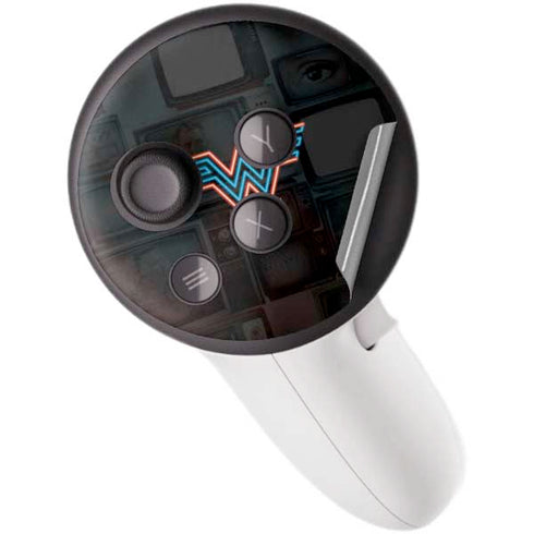 Wonder Woman 1984 (2020) Neon Logo Meta Quest 3S Skin