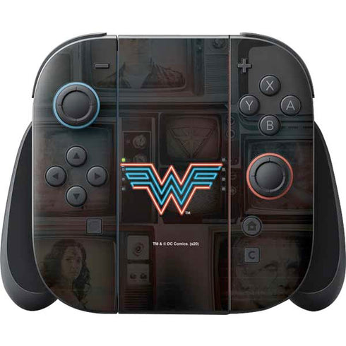 Wonder Woman 1984 (2020) Neon Logo Nintendo Skins