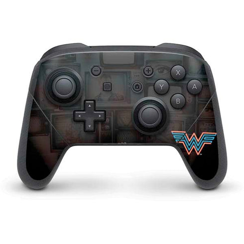 Wonder Woman 1984 (2020) Neon Logo Nintendo Skins