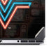 Wonder Woman 1984 (2020) Neon Logo Dell Precision Skin