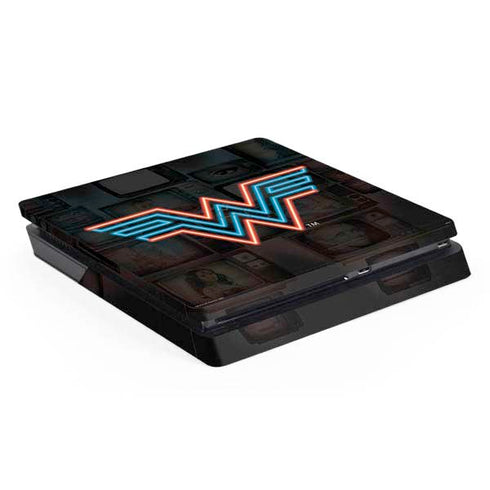 Wonder Woman 1984 (2020) Neon Logo PlayStation PS4 Skins