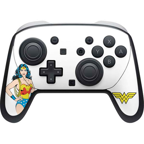 DC Comics Wonder Woman Nintendo Switch 2 (2025) Pro Controller Skin