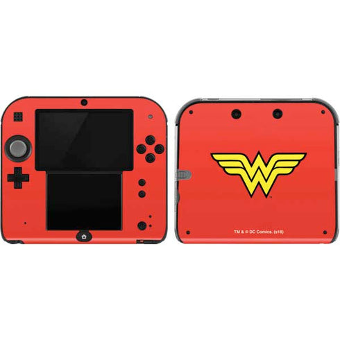 DC Comics Wonder Woman Classic Logo Nintendo Skins