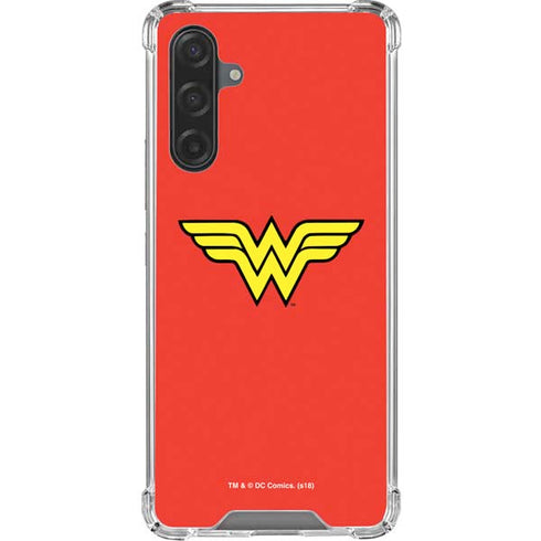 DC Comics Wonder Woman Classic Logo Galaxy A17 Clear Case