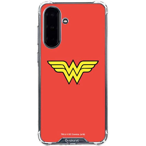 DC Comics Wonder Woman Classic Logo Galaxy A36 5G Clear Case