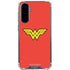 DC Comics Wonder Woman Classic Logo Galaxy A36 5G Clear Case