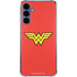DC Comics Wonder Woman Classic Logo Galaxy A55 5G Clear Case