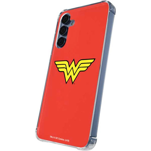 DC Comics Wonder Woman Classic Logo Galaxy A55 5G Clear Case