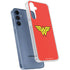 DC Comics Wonder Woman Classic Logo Galaxy A55 5G Clear Case