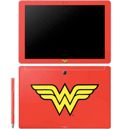 DC Comics Wonder Woman Classic Logo Galaxy Book 12in Skin
