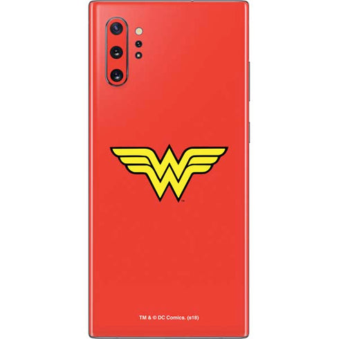 DC Comics Wonder Woman Classic Logo Galaxy Note 10 Plus Skin