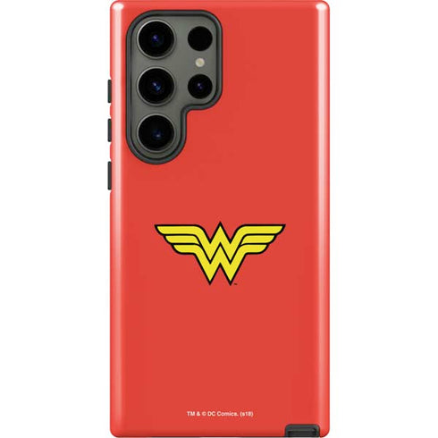 DC Comics Wonder Woman Classic Logo Galaxy S23 Ultra Pro Case