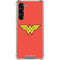 DC Comics Wonder Woman Classic Logo Galaxy S24 FE Clear Case
