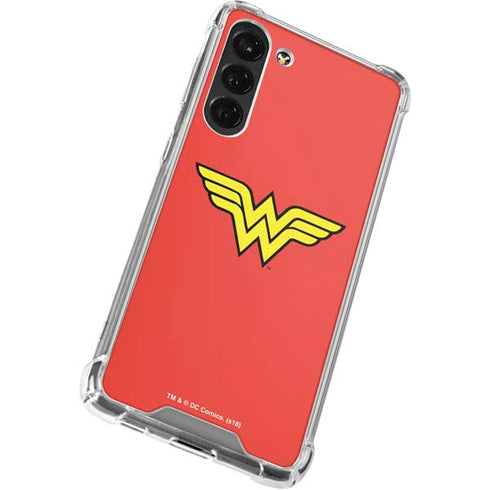 DC Comics Wonder Woman Classic Logo Galaxy S24 FE Clear Case