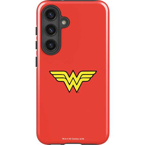 DC Comics Wonder Woman Classic Logo Galaxy S25 Impact Case