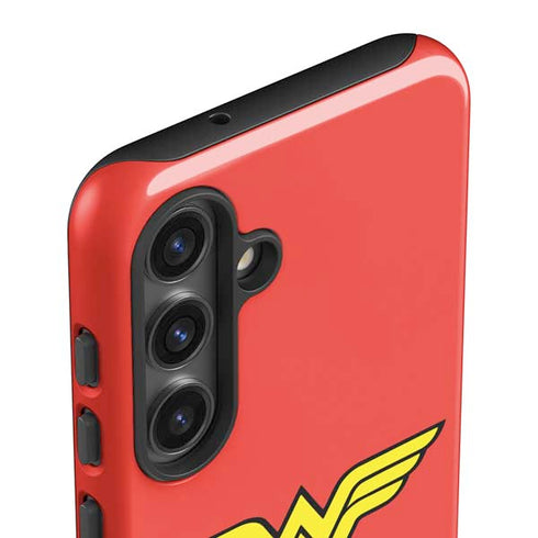 DC Comics Wonder Woman Classic Logo Galaxy S25 Impact Case