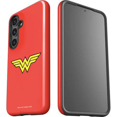 DC Comics Wonder Woman Classic Logo Galaxy S25 Impact Case