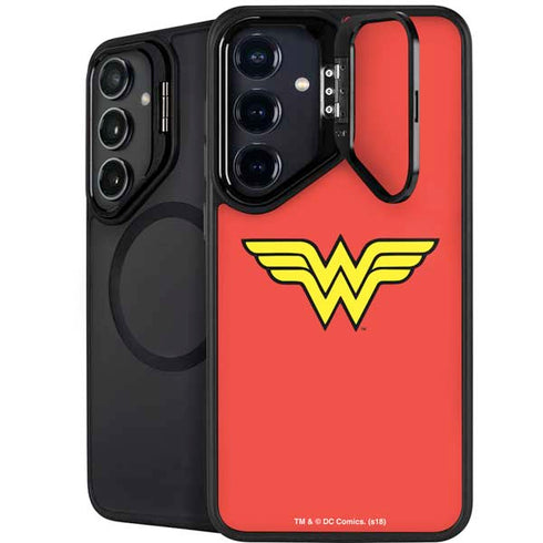 DC Comics Wonder Woman Classic Logo Galaxy S25 Plus Kickstand Case