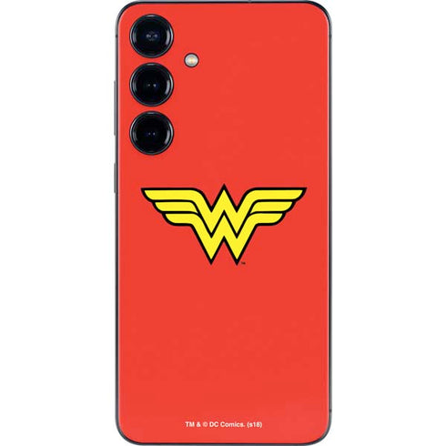 DC Comics Wonder Woman Classic Logo Galaxy S25 Plus Skin
