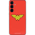 DC Comics Wonder Woman Classic Logo Galaxy S25 Plus Skin