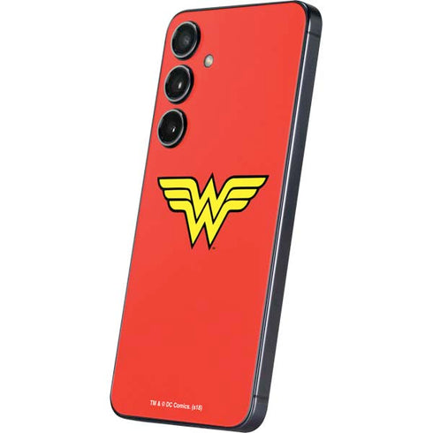 DC Comics Wonder Woman Classic Logo Galaxy S25 Plus Skin