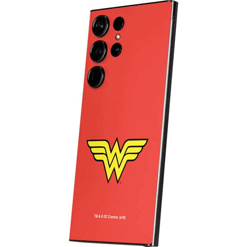 DC Comics Wonder Woman Classic Logo Galaxy S25 Ultra Skin