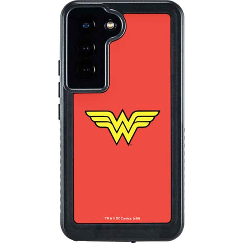 DC Comics Wonder Woman Classic Logo Galaxy S24 Waterproof Case