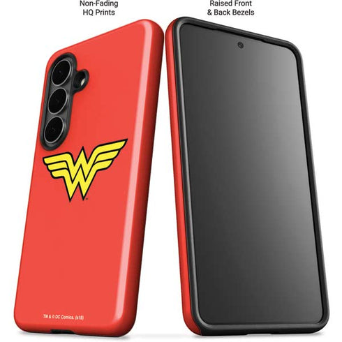 DC Comics Wonder Woman Classic Logo Galaxy S26 Impact Case