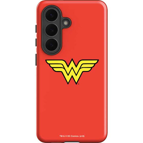 DC Comics Wonder Woman Classic Logo Galaxy S26 Plus Impact Case