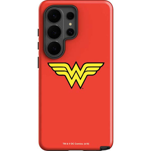 DC Comics Wonder Woman Classic Logo Galaxy S26 Ultra Impact Case