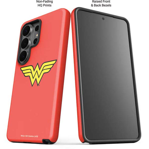 DC Comics Wonder Woman Classic Logo Galaxy S26 Ultra Impact Case