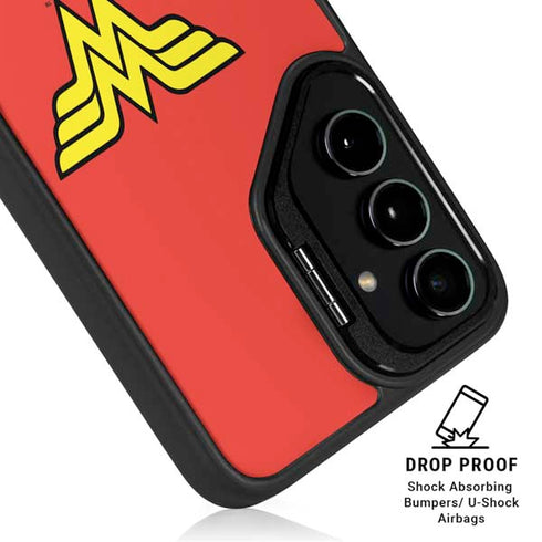 DC Comics Wonder Woman Classic Logo Galaxy S26 Ultra Kickstand Case