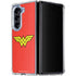 DC Comics Wonder Woman Classic Logo Galaxy Z Fold5 5G Clear Case