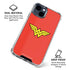 DC Comics Wonder Woman Classic Logo iPhone 15 Clear Case
