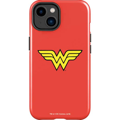 DC Comics Wonder Woman Classic Logo iPhone 15 Impact Case