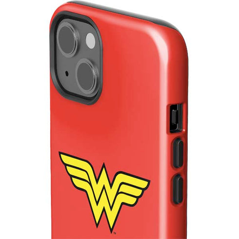 DC Comics Wonder Woman Classic Logo iPhone 15 Impact Case