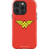 DC Comics Wonder Woman Classic Logo iPhone 15 Pro Impact Case